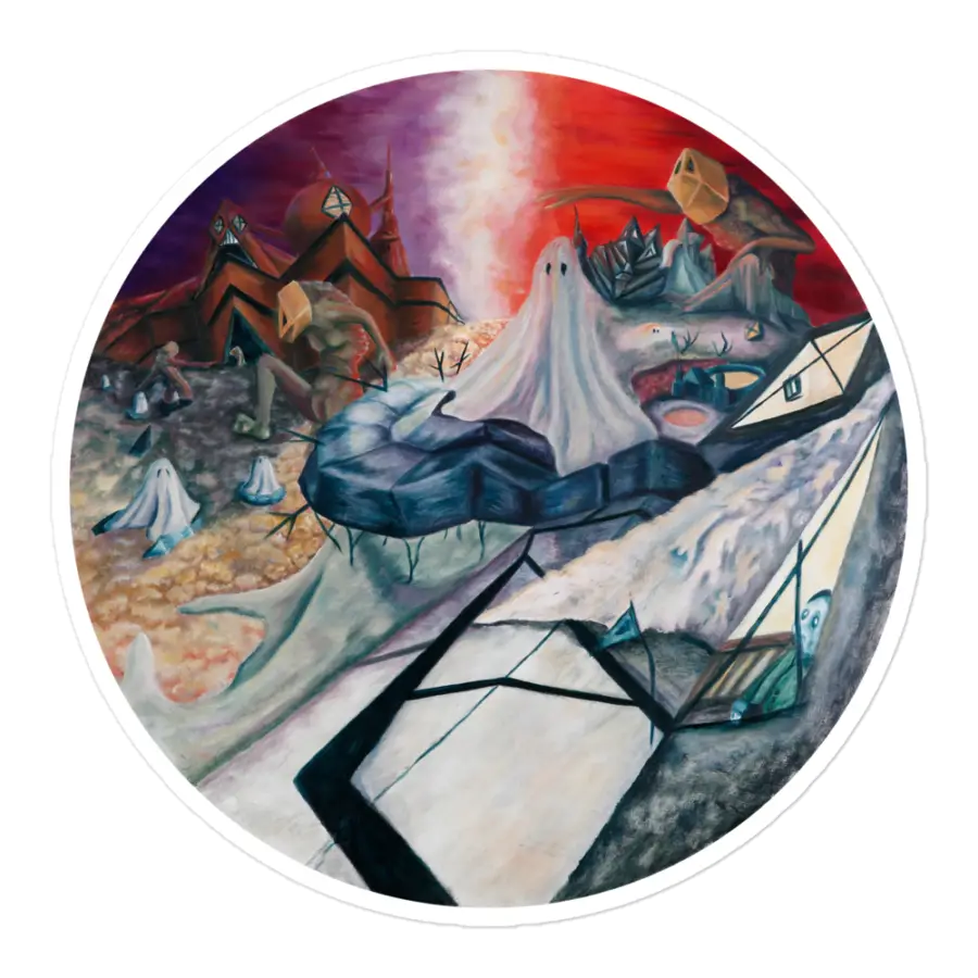 Corruption Sticker