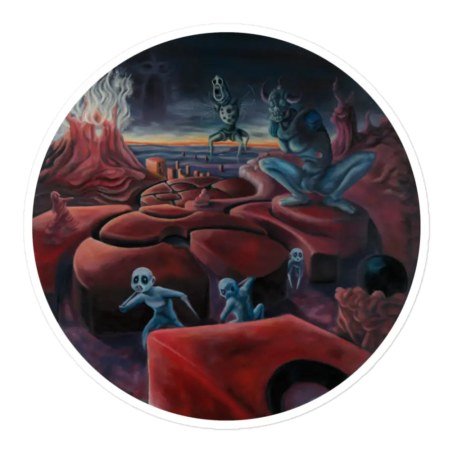 Hell Sticker