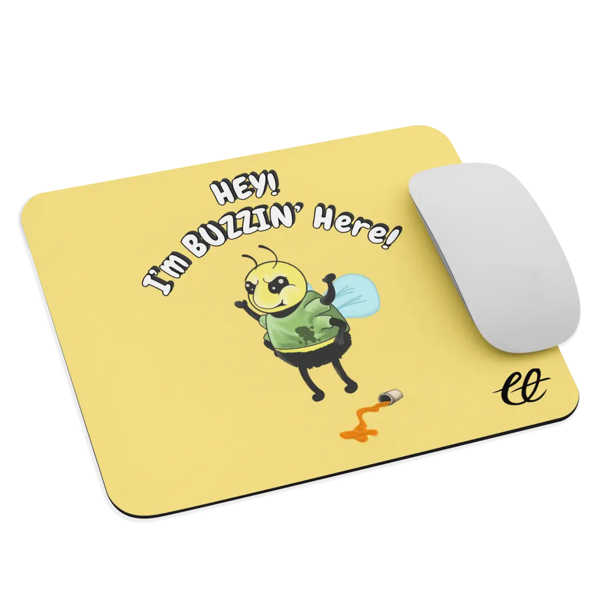 Buzzin' Here Mouse pad
